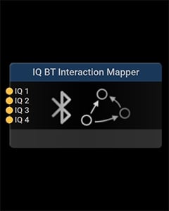 IQ BT Interaction Mapper